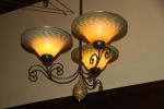 ANDALE Chandelier | Chandeliers by Rick Strini. STRINI ART GLASS. Item composed of glass
