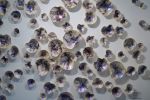 Porcelain Wall Sculpture, 92 Pieces, Violet | Wall Hangings by SevaCeramics. Item composed of stoneware