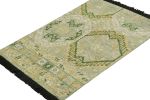 Rug & Kilim’s Ersari Rug with Gold, Green, and White | Area Rug in Rugs by Rug and Kilim
