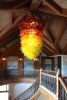 Pele Chandelier | Chandeliers by Rick Strini. STRINI ART GLASS | Private Residence in Wailea-Makena. Item composed of glass