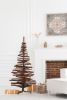 Driftwood Christmas tree, Wooden handmade Christmas tree | Furniture by Wooden Lights and Handmade Decor. Item made of wood with metal works with contemporary & country & farmhouse style