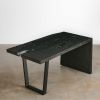 Blackened Ash Desk No. 346 | Tables by Elko Hardwoods. Item made of wood works with contemporary style