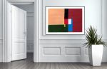 0312e | Oil And Acrylic Painting in Paintings by Luis Medina. Item composed of paper in contemporary or modern style