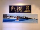 All The Dead Painters | Oil And Acrylic Painting in Paintings by PMS Artwork | AD Gallery: Contemporary Fine Art in Beverly Hills. Item made of wood with synthetic