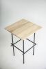 Elle | Side Table in Tables by Nadine Hajjar Studio. Item made of wood with metal works with minimalism & contemporary style
