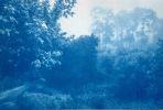 Fog Ridge (16 x 24 inch hand-printed cyanotype) | Photography by Christine So. Item made of paper compatible with boho and country & farmhouse style