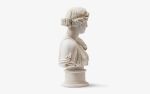 Artemis Bust Made with Compressed Marble Powder | Sculptures by LAGU. Item made of marble