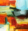 Cherokee - Abstract Painting by Michael Rich | Paintings by Michael Rich. Item in minimalism or mid century modern style