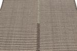 Rug & Kilim's Accent Kilim, Gray and White Textural Stripes | Area Rug in Rugs by Rug and Kilim