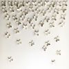 Stitched Porcelain Wall Art | Wall Sculpture in Wall Hangings by Elizabeth Prince Ceramics. Item made of ceramic works with minimalism & contemporary style
