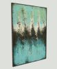 Boiling Bubbles Turquoise | Oil And Acrylic Painting in Paintings by Ronald Hunter | Roxier Art Gallery in Rotterdam. Item made of canvas & synthetic compatible with modern style