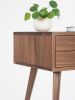 Bedside table, side table, nightstand, mid century table | Tables by Mo Woodwork. Item composed of wood compatible with minimalism and mid century modern style