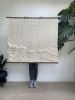 Woven wall art tapestry (Rock Pool 001) | Wall Hangings by Elle Collins. Item made of oak wood & cotton