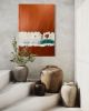 Scoop | Oil And Acrylic Painting in Paintings by Gaby Castro Joffroy. Item made of canvas works with minimalism & contemporary style