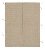 Rug & Kilim's Accent Kilim, Beige Textural Stripes | Area Rug in Rugs by Rug and Kilim