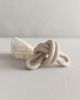 Double Loop Knot, Sand | Sculptures by SIN. Item made of stoneware