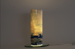 Porcelain Lamp Green/Blue | Table Lamp in Lamps by Sarah Tracton. Item made of ceramic compatible with mid century modern and contemporary style