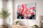 Pink Columbine Fantasy - Print on Metal | Prints by Amber Lamoreaux Art. Item made of metal compatible with boho and contemporary style