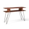 Zuma solid walnut modern console & sofa table | Console Table in Tables by Modwerks Furniture Design. Item made of walnut works with minimalism & mid century modern style