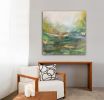Golden Summer | Oil And Acrylic Painting in Paintings by Melanie Biehle. Item made of canvas with synthetic works with country & farmhouse & coastal style