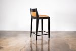 Stool in Argentine Rosewood by Costantini, Palermo Hollywood | Chairs by Costantini Design. Item composed of wood & fabric