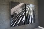 REFLECT 3.9 EDGE | Wall Sculpture in Wall Hangings by Heather Hancock. Item made of concrete & glass