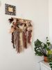 L Eva’s Doodlings Woven wall decoration, coral reef in beige | Tapestry in Wall Hangings by Awesome Knots. Item made of cotton & fiber