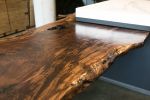 Live Edge Walnut Integrated Island Dining Table | Tables by Mez Works Furniture