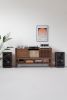 JAMM - Record player stand, made of American walnut | Sideboard in Storage by Mo Woodwork | Stalowa Wola in Stalowa Wola. Item composed of walnut compatible with minimalism and mid century modern style