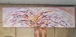 Looking for miracles (2025) | Oil And Acrylic Painting in Paintings by Elena Parau. Item made of canvas with cement works with contemporary & country & farmhouse style