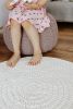 Pouf | Pillows by Chasha Home. Item made of cotton