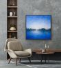 Reflections on the River | Oil And Acrylic Painting in Paintings by Victoria Veedell. Item made of canvas with synthetic works with contemporary style
