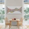 love life and mystery | Wall Sculpture in Wall Hangings by Virginie SCHROEDER. Item composed of canvas compatible with minimalism and contemporary style