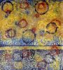 Spores #6 - Diptych | Mixed Media by Joanie Gagnon San Chirico Studio. Item made of canvas