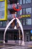 Perseus II | Public Sculptures by Miguel Edwards | Janus Apartments in Seattle. Item made of metal