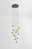 Paopao Pendant P12 / PC12 | Pendants by SEED Design USA. Item composed of aluminum and glass