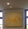 The Woman | Oil And Acrylic Painting in Paintings by KARDIMAGO. Item made of canvas