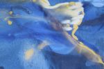 The Dreamscapes Triptych- Part of the NEW Four Seasons Patagonia Marble Collection | Oil And Acrylic Painting in Paintings by Jennifer Hayes | Four Seasons Hotel St. Louis in St. Louis. Item composed of synthetic