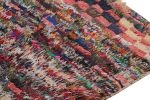 Vintage Moroccan Runner Rug in Polychromatic Geometric | Area Rug in Rugs by Rug and Kilim