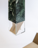 Lamp/Two GREEN, Colour Ed. Limited Edition | Table Lamp in Lamps by Formaminima. Item composed of brass and marble in contemporary style