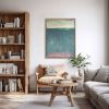 Patrician Lake | Oil And Acrylic Painting in Paintings by Victoria Primicias. Item composed of wood & canvas compatible with minimalism and contemporary style