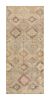 Vintage Zeki Müren Runner Rug with Multicolor Floral | Area Rug in Rugs by Rug and Kilim