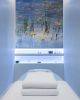 Water Lily Reverie | Oil And Acrylic Painting in Paintings by Elizabeth MacLean. Item compatible with contemporary and coastal style