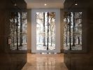 Sepia forest - back-lit photographic collages | Mixed Media by Rica Belna