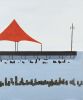Christopher Street Pier | Paintings by Marco Domeniconi Studio | New York in New York