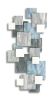 "Glacial" TTS Glass and Metal Wall Art Sculpture | Wall Sculpture in Wall Hangings by Karo Studios. Item composed of metal and glass