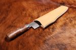 Forged culinary Damascus Steel Knife by Costantini Design | Utensils by Costantini Design. Item composed of wood and steel