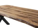 Black Walnut Solid Wood Dining Table - Conference Table | Tables by Tinella Collection. Item composed of walnut and steel in contemporary or art deco style