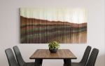 Neutral Browns Beige Modern Boho Fiber Art KIMBERLEY TAN | Tapestry in Wall Hangings by Wallflowers Hanging Art. Item composed of fiber compatible with boho and mid century modern style