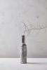 Gray Textured Ceramic Bottle | Vase in Vases & Vessels by ShellyClayspot. Item made of stoneware